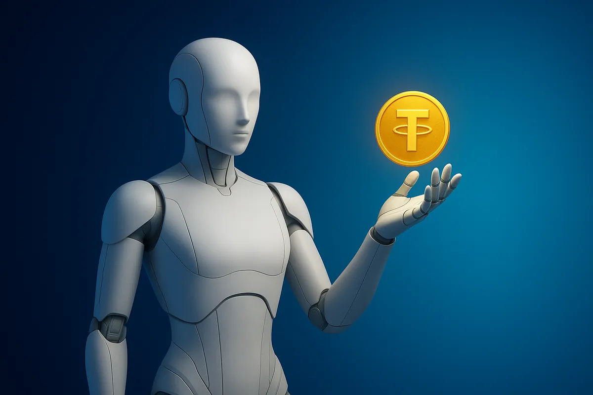 Stablecoin Giant Tether Backs €1B Humanoid Robot Bet